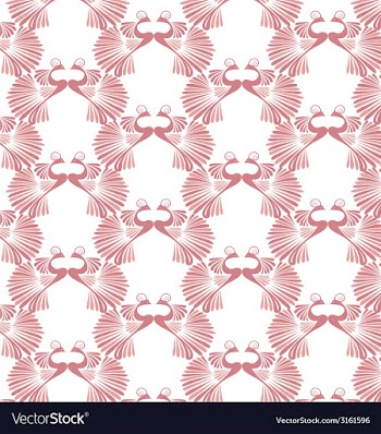 BIRD PRINT vector image