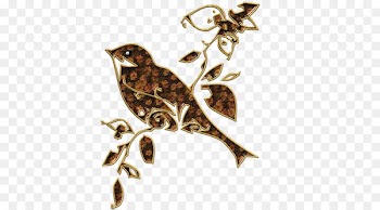 Bird Rubber stamp Postage Stamps Branch Natural rubber - Bird 