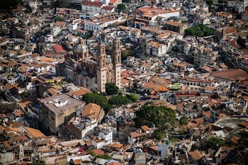 bird's-eye photography of city