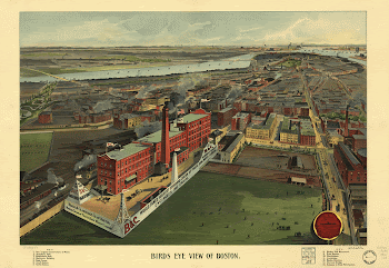 Bird's eye view of Boston. | Free Photo - rawpixel