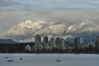 bird's eye view of city skyline