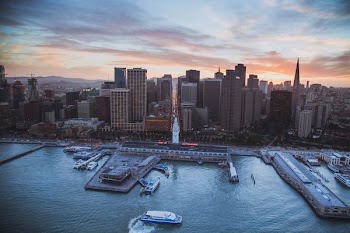 bird's eye view photo of cityscape during daytime