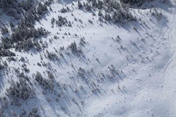 bird's eye view photography of snow