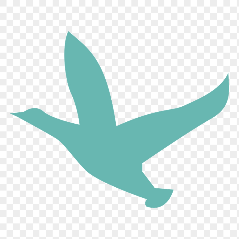 Bird silhouette png sticker, animal | Free PNG - rawpixel