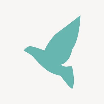 Bird silhouette sticker, animal illustration | Free PSD - rawpixel