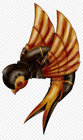 Bird Steampunk DeviantArt Drawing - steampunk 