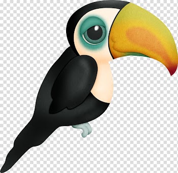 Bird Toucan Animal Drawing , watercolor animals transparent background PNG clipart