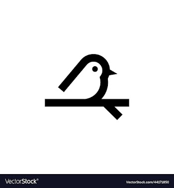 bird tree trunk logo