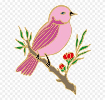 Bird Trees Cliparts 7, - Bird In Tree Branch Transparent Background