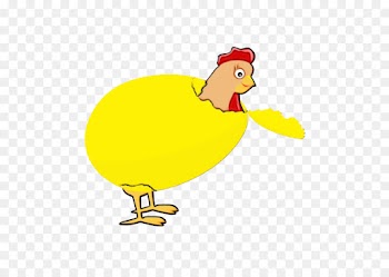 bird yellow cartoon beak chicken