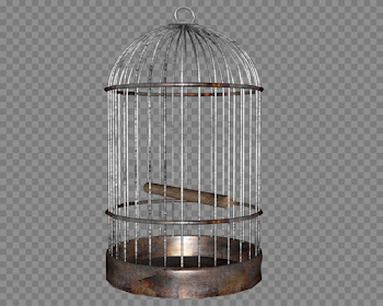 Birdcage Transparent Background PNG