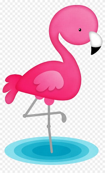 Birds ‿✿⁀°••○ - Cute Flamingo Clipart