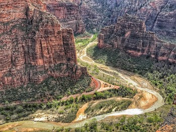 Birds-eye Photography of Road
