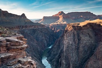 birds eye view of Grand Canyon during daytime