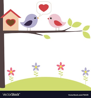  					Birds in love vector&nbsp;image														