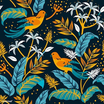 Birds in the nature design | Free stock vector - 563249