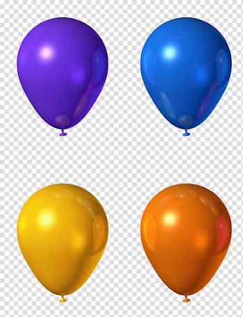 Birthday Balloon , air balloon transparent background PNG clipart
