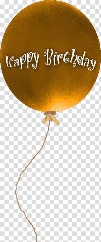 Birthday Balloon , Happy Birthday Balloon transparent background PNG clipart