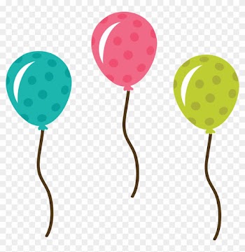 Birthday Balloons Free Birthday Balloon Clip Art Free - Cute Balloon Clipart
