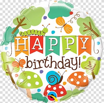 Birthday Balloons Party Banner, Birthday transparent background PNG clipart