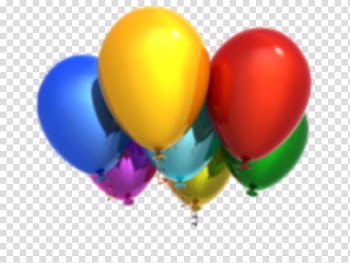 Birthday cake Balloon Party , balloons transparent background PNG clipart