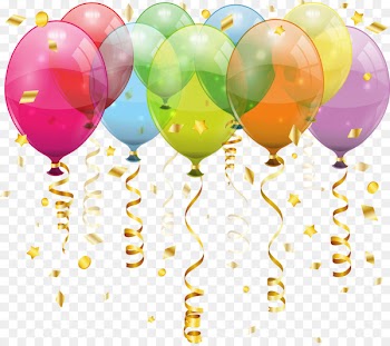 Birthday cake Balloon Party Clip art - air balloon 