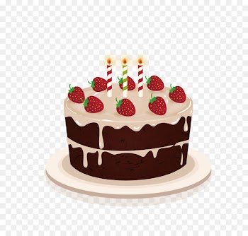 Birthday cake Cakes and Cupcakes Wedding cake Chocolate cake - Vector strawberry cake 