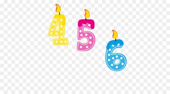 Birthday cake Candle Vecteur - birthday candles 
