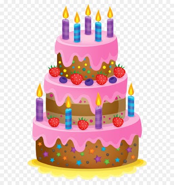 Birthday cake Chocolate cake Clip art - Cute Cake PNG Clipart Image 