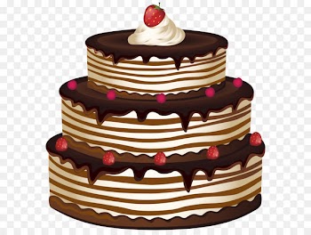 Birthday cake Chocolate cake Cupcake - Cake PNG Transparent Clip Art Image 