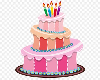 Birthday cake Clip art - Pink Birthday Cake PNG Clipart 