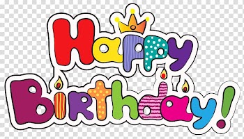 Birthday cake , Colorful Happy Birthday , Happy Birthday text overlay transparent background PNG clipart