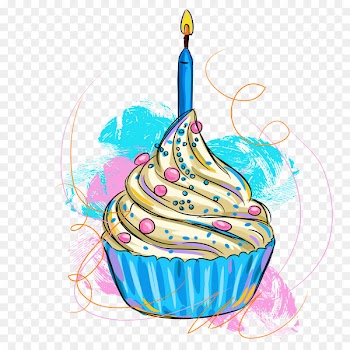 Birthday cake Cream Shortcake Painting - cake 