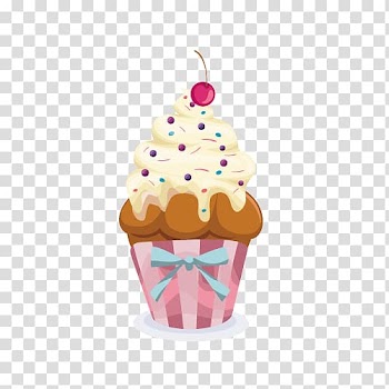 Birthday cake Cupcake Greeting card Happy Birthday to You, Cup cake transparent background PNG clipart