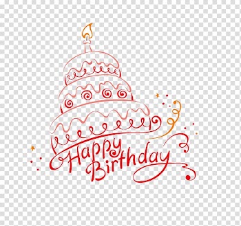 Birthday cake Cupcake Wedding cake, happy Birthday transparent background PNG clipart