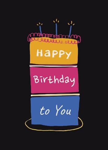 Birthday cake doodle poster template | Free PSD Template - rawpixel
