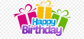Birthday cake Gift - Happy Birthday with Gifts PNG Clip Art Image 