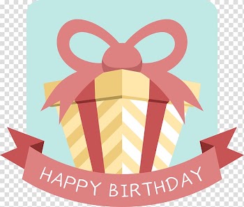 Birthday cake Gift Party, Birthday celebration labels for children transparent background PNG clipart