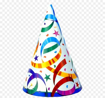 Birthday cake Greeting & Note Cards Party hat Wedding invitation - Birthday 