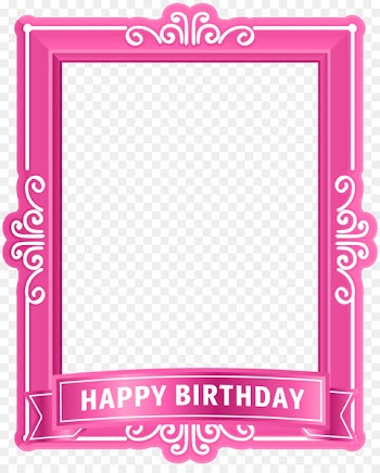 Birthday cake Happy Birthday to You Clip art - pink bottom frame 