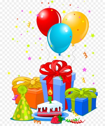 Birthday cake Happy Birthday to You Happiness Clip art - Vector Birthday gifts and balloons 