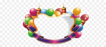 Birthday cake Happy Birthday to You Happiness - Colored festive balloon decoration 