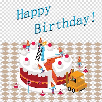 Birthday cake Happy Birthday to You, happy birthday transparent background PNG clipart