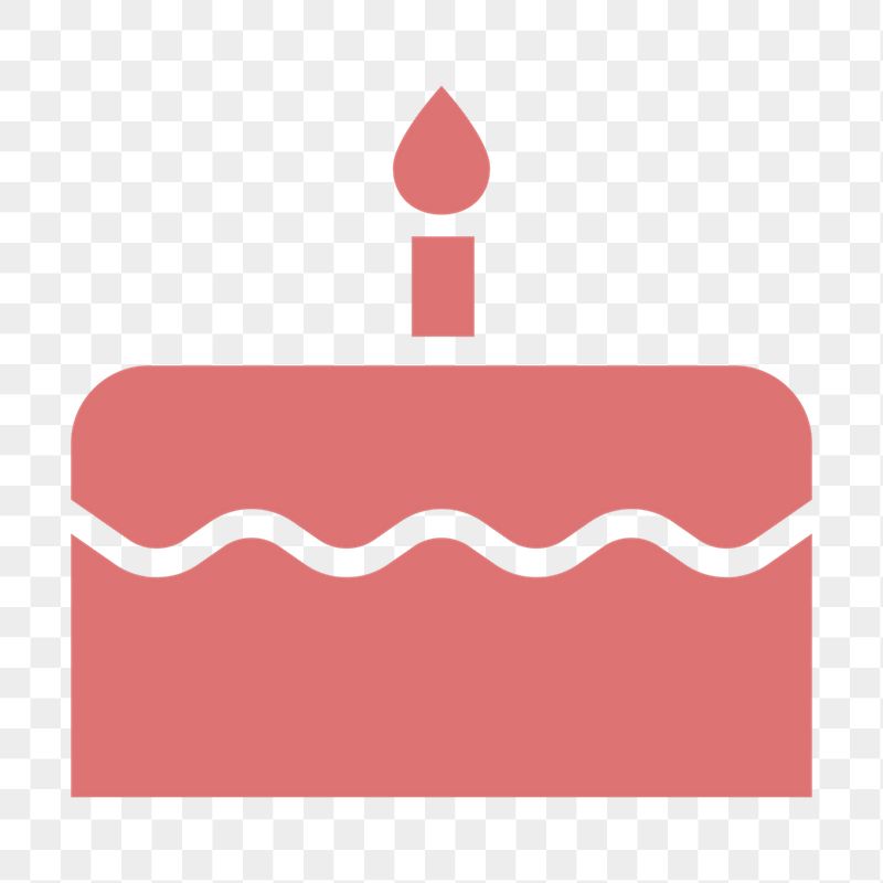 Birthday cake icon png sticker, | Free Icons - rawpixel