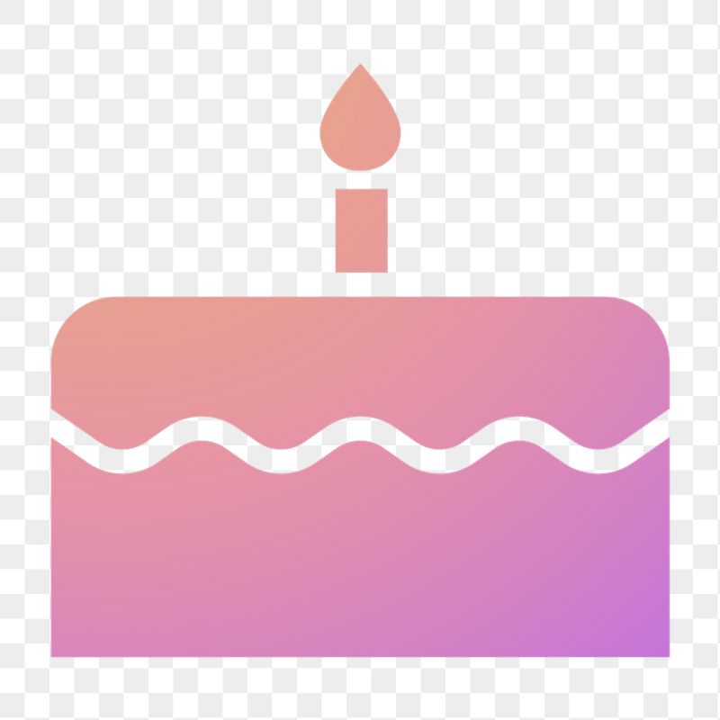 Birthday cake icon png sticker, | Free Icons - rawpixel