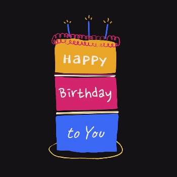 Birthday cake Instagram post template, | Free PSD Template - rawpixel
