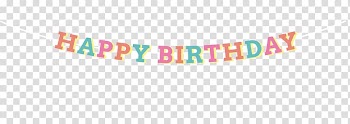 Birthday cake Logo Brand Font, Happy Birthday slogan transparent background PNG clipart