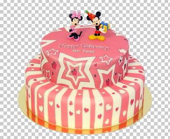 Birthday Cake Minnie Mouse Torte Mickey Mouse Sugar Cake PNG ...