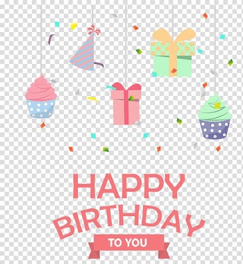 Birthday cake Party, Birthday, happy birthday to you illustration transparent background PNG clipart