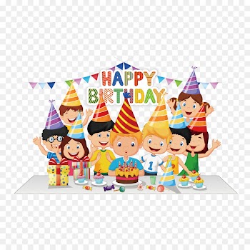 Birthday cake Party Cartoon - birthday party 